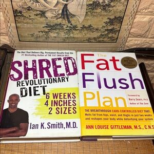 Shred The Revolutionary Diet Ian K Smith and Fat Flush Diet Ann Louise Gittleman